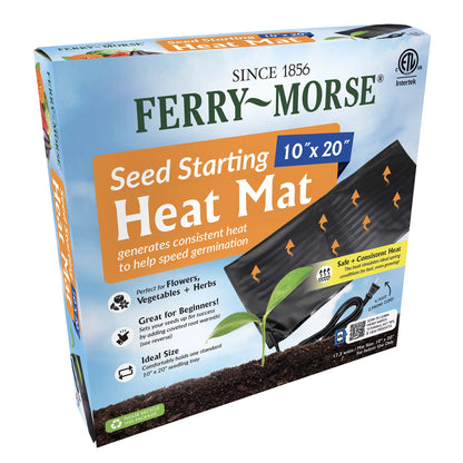 10" X 20" 17.5W Seed Starting Heat Mat