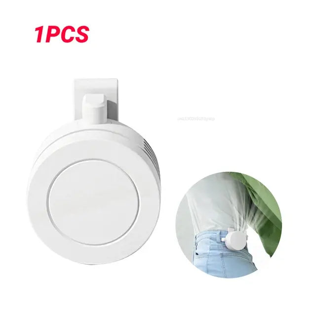 Portable Waist Fan with USB Rechargeable Design