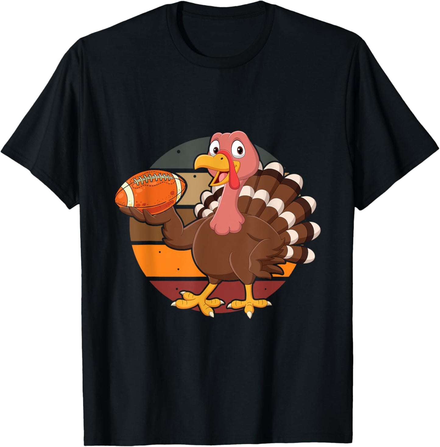 Thanksgiving Football Turkey T-Shirt