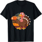 Thanksgiving Football Turkey T-Shirt