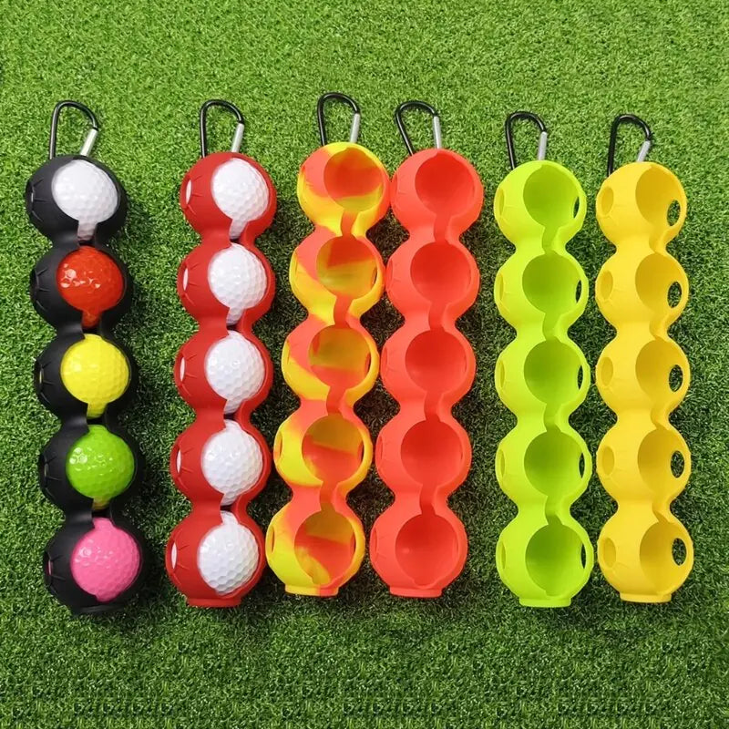 Silicone Golf Ball Cover: Portable Support for Quick Release Training (24BD)